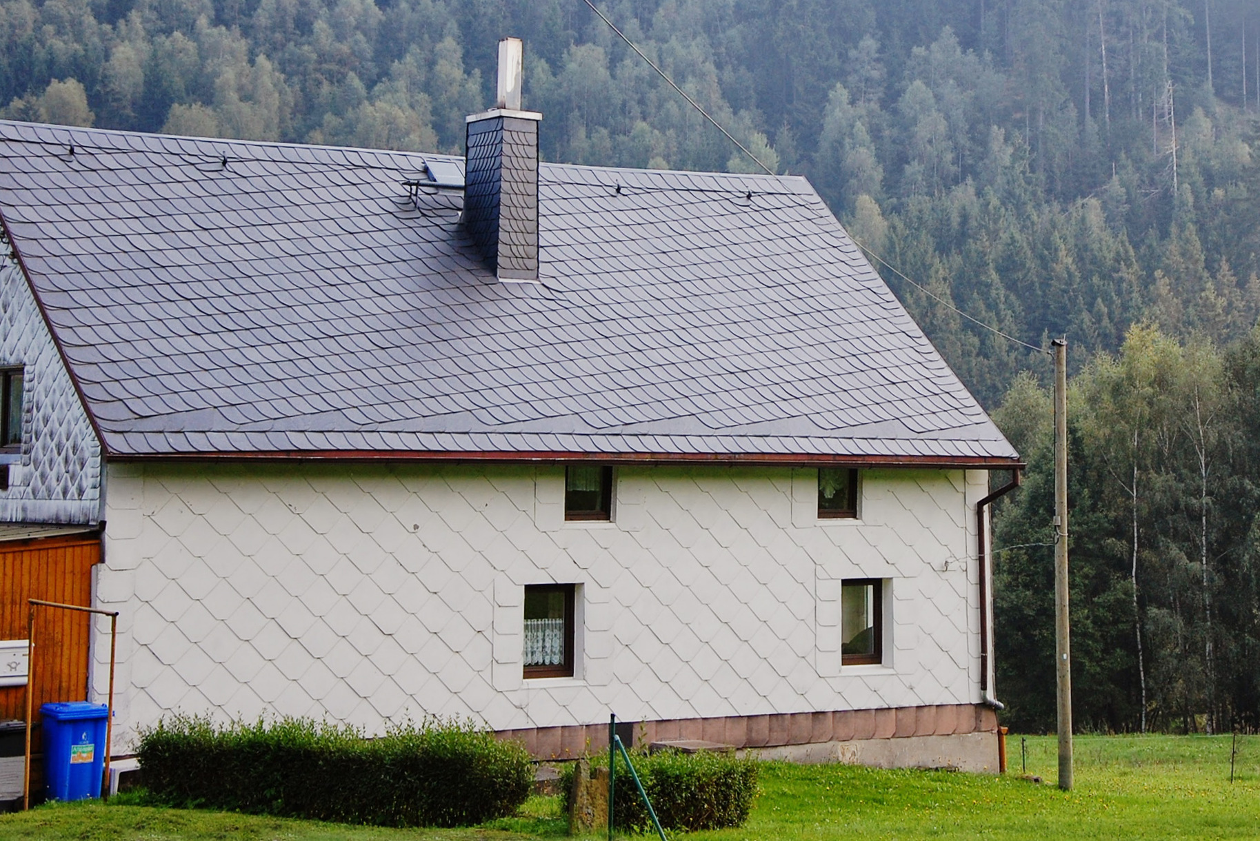 Naturschieferdach, Blankenberg, Saale-Orla-Kreis